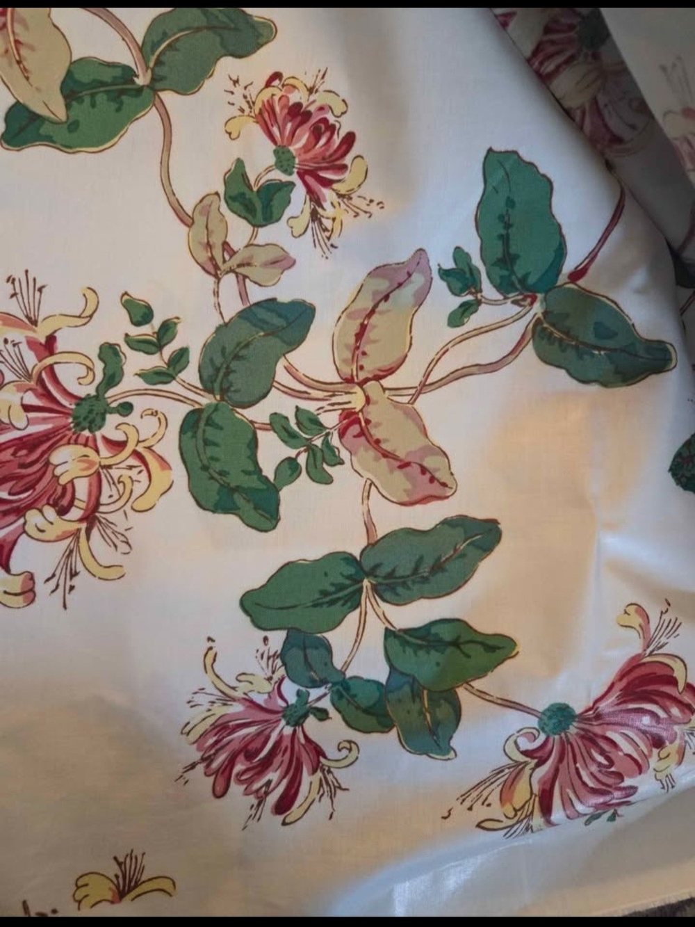10 Yards Colefax and Fowler Honeysuckle Garden Fabric Designer.